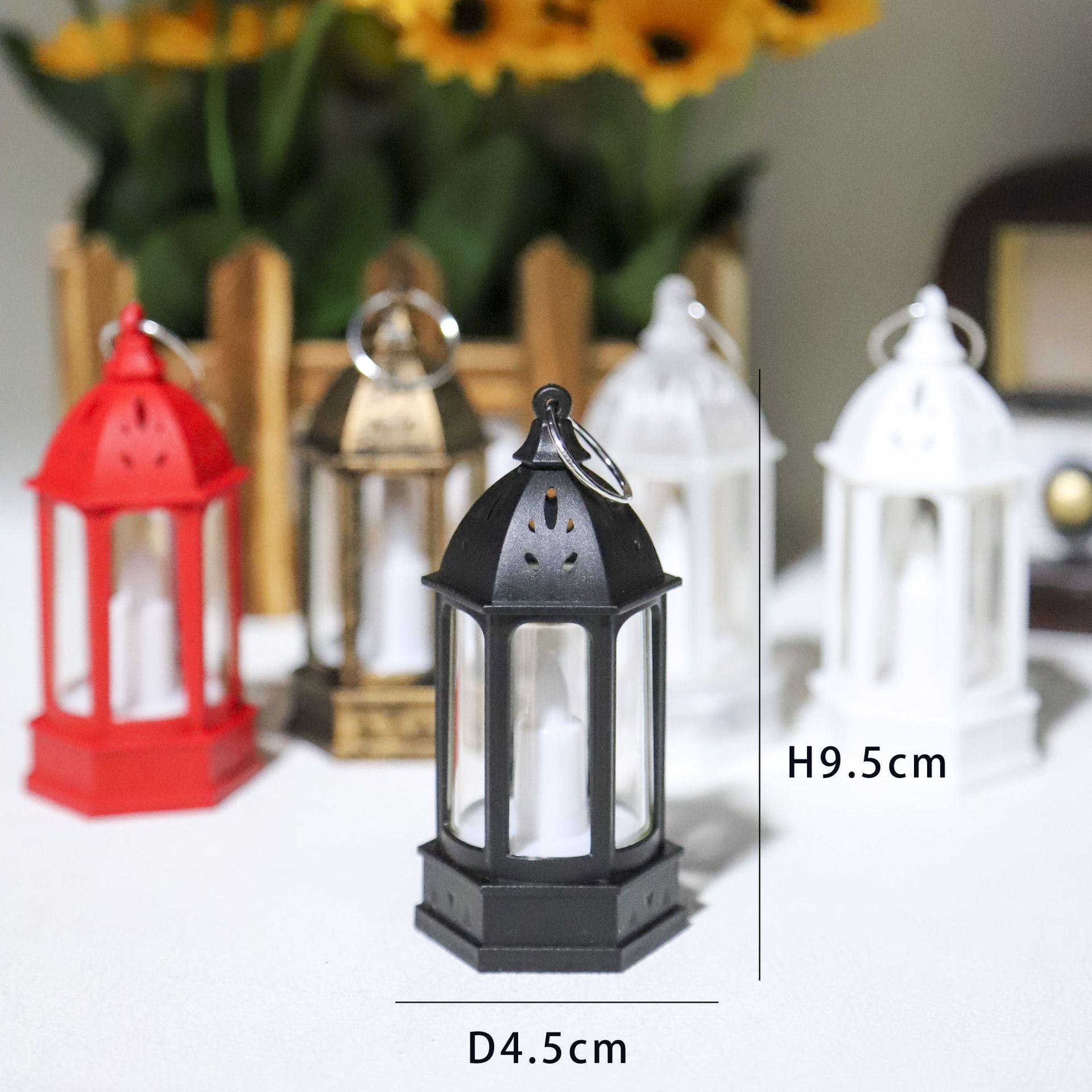 ミニクリエイティブ雰囲気ライトクリスマスレトロ電子キャンドル - Candle Holder Decor のレビューと価格
