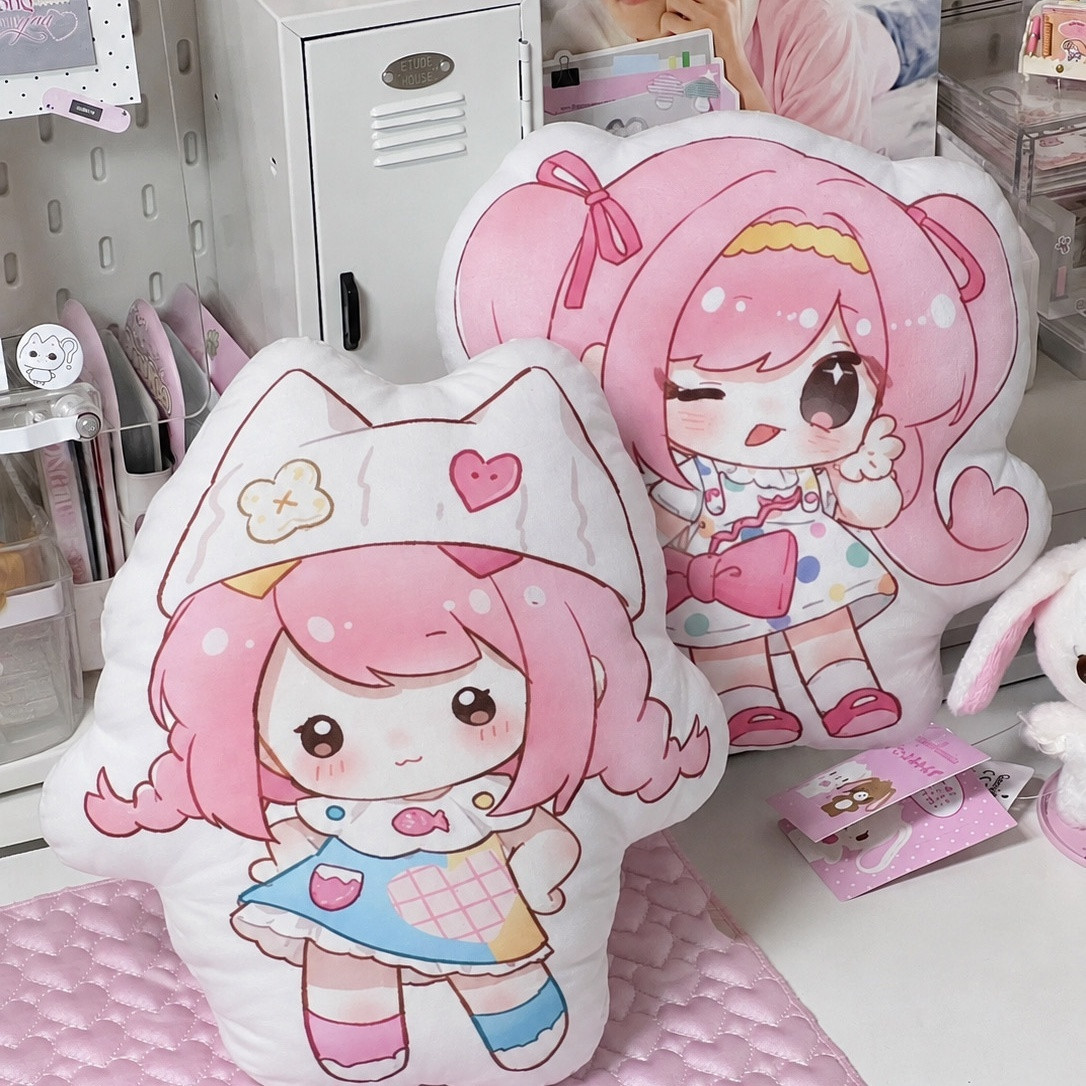 インフィニティ・ニッキ アニメコスプレ ぬいぐるみ ソフトク - Throw Pillow のレビューと価格