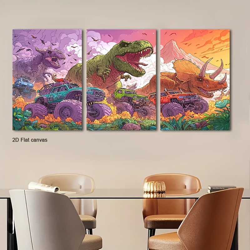 フレームレスキャンバス2Dフラット、2Dフラット、2Dフラッ - Abstract Canvas Set のレビューと価格