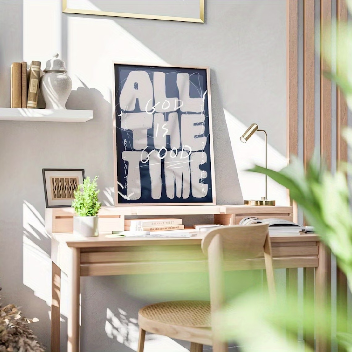 神は常に良い人です インスピレーションを与えるキリスト教聖書 - Interior Design Living Room のレビューと価格